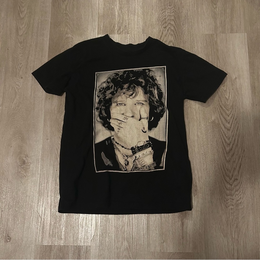 Edgy Black Graphic Tee